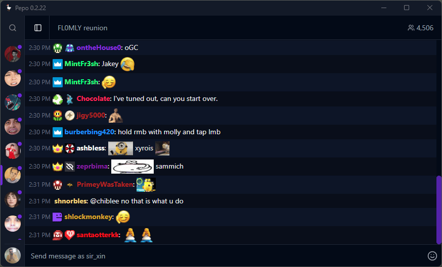 Pepo chat demo